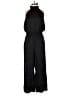 LUCCA Solid Black Jumpsuit Size M - photo 1