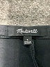 Madewell 100% Polyester Solid Black Track Pants Size S - photo 7