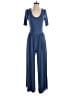 West Kei Solid Blue Jumpsuit Size S - photo 1