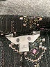 Three Dots Floral Black Shorts Size M - photo 3