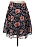 Talbots 100% Cotton Paisley Blue Casual Skirt Size 4 - photo 1