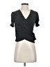 Nordstrom Black Short Sleeve Blouse Size XS - photo 1