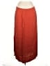 Eileen Fisher 100% Silk Red Silk Skirt Size M - photo 2