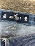 Hollister Hearts Blue Jeans Size 3 - photo 7