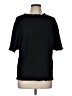 Chico's Black Short Sleeve Top Size Med (1) - photo 1