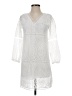 Unbranded 100% Polyester White Casual Dress Size S - photo 1
