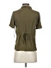 Vince Camuto 100% Polyester Green Short Sleeve Blouse Size XXS - photo 2
