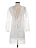 Unbranded 100% Polyester White Casual Dress Size S - photo 2