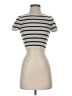 Zara Ivory Short Sleeve Turtleneck Size S - photo 1