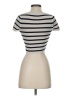 Zara Ivory Short Sleeve Turtleneck Size S - photo 2