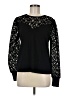 Ann Taylor LOFT Black Long Sleeve Top Size M - photo 1