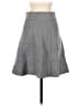 Ann Taylor Solid Gray Formal Skirt Size S - photo 2