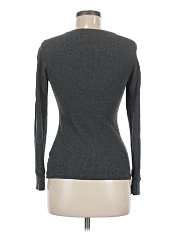 Active Basic Long Sleeve Henley (view 2)
