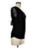 DKNY Black Short Sleeve Top Size M - photo 4