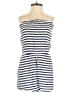 Divided by H&M 100% Viscose Stripes Blue Romper Size 4 - photo 1