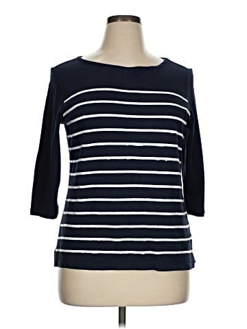 Christopher & Banks 3/4 Sleeve Top (view 1)
