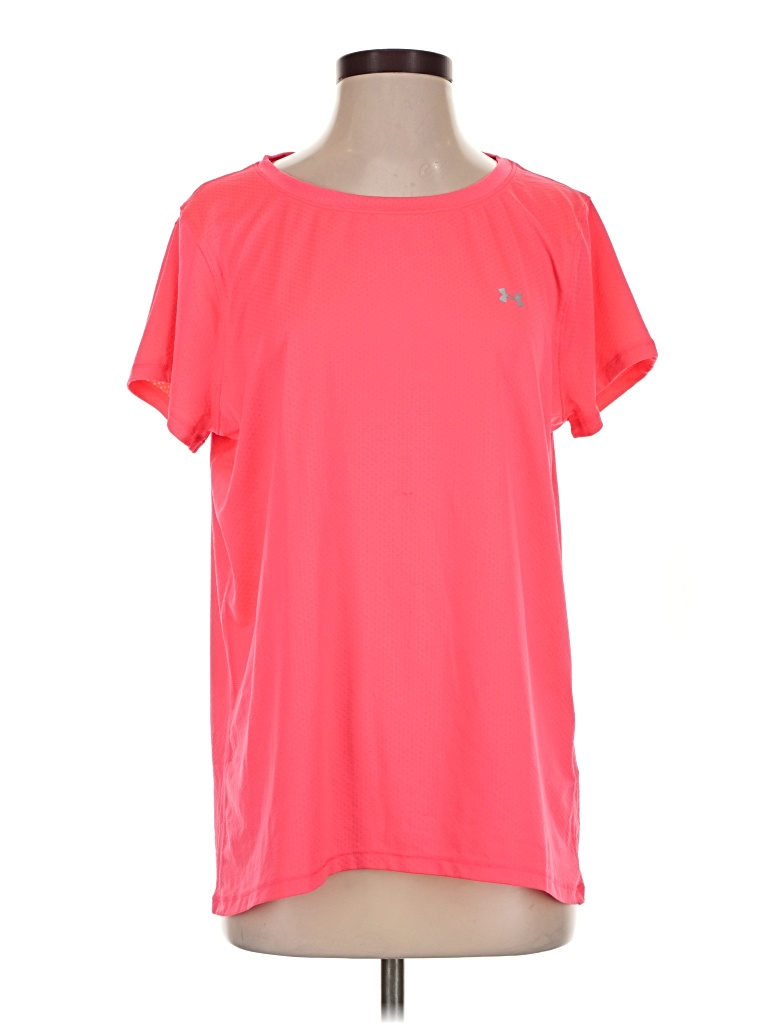 Pre-owned Under Armour Active T-shirt In Pink