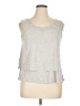 Tahari Gray Sleeveless Top Size XL - photo 1