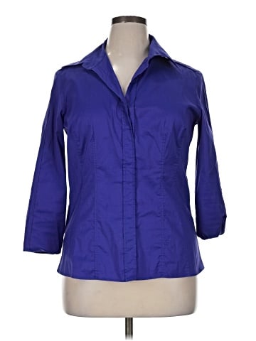 HUGO BOSS 3/4 Sleeve Button-Down Shirt (view 1)
