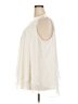 Lane Bryant 100% Polyester Ivory Sleeveless Blouse Size 24 - photo 5