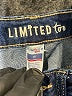 Limited Too Graphic Blue Jeans Size 10 - photo 3