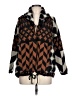 Unbranded 100% Polyester Houndstooth Brown Pullover Sweater Size L (estimated) - photo 1