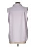 Ann Taylor 100% Polyester Purple Sleeveless Blouse Size L - photo 2