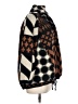 Unbranded 100% Polyester Houndstooth Brown Pullover Sweater Size L (estimated) - photo 7