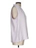 Ann Taylor 100% Polyester Purple Sleeveless Blouse Size L - photo 4