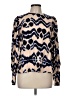 Ulla Johnson 100% Viscose Animal Print Blue 3/4 Sleeve Blouse Size 8 - photo 1