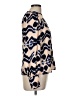 Ulla Johnson 100% Viscose Animal Print Blue 3/4 Sleeve Blouse Size 8 - photo 4