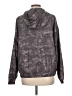 Reebok 100% Polyester Gray Windbreaker Size L - photo 2