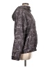 Reebok 100% Polyester Gray Windbreaker Size L - photo 4
