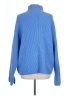 H&M Solid Blue Turtleneck Sweater Size L - photo 2