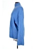 H&M Solid Blue Turtleneck Sweater Size L - photo 5