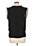 Veronica M. Black Sleeveless Blouse Size L - photo 2