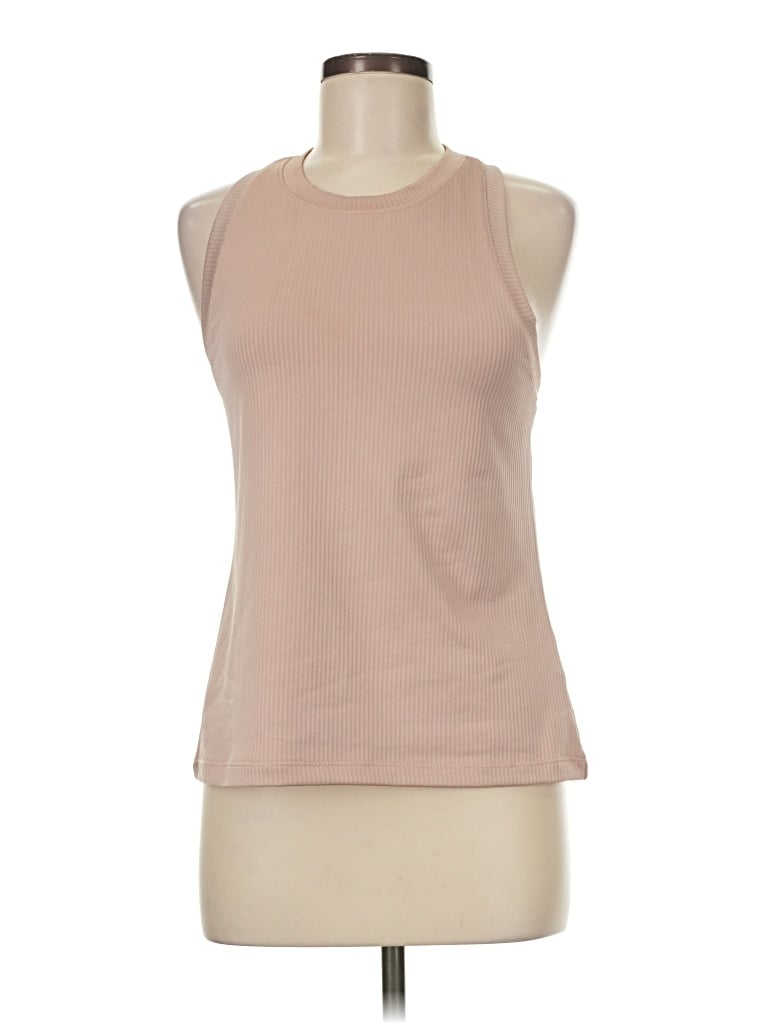 Pre-owned Calia Sleeveless T-shirt In Tan