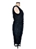 Studio Y Blue Cocktail Dress Size L - photo 4