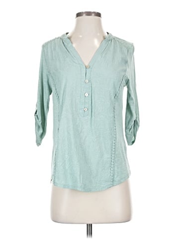 Democracy 3/4 Sleeve Blouse (view 1)