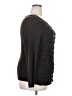 Lafayette 148 New York 100% Wool Black Brown Wool Pullover Sweater Size 2X - photo 4