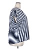 Poema 100% Polyester Stripes Blue Short Sleeve T-Shirt Size 2X - photo 4