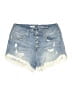 Mossimo Blue Denim Shorts Size 6 - photo 1