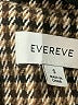 Evereve Houndstooth Brown Coat Size S - photo 6