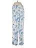 Talbots 100% Rayon Print Blue Casual Pants Size S - photo 2