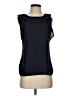 Ann Taylor LOFT 100% Polyester Black Sleeveless Blouse Size XS - photo 1