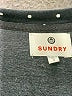 Sundry Polka Dots Black Pullover Sweater Size Lg (3) - photo 7