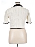 Zara Ivory Short Sleeve Blouse Size XL - photo 2