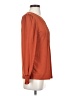 Automet Orange Long Sleeve Blouse Size S - photo 4