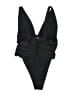 PrettyLittleThing Solid Black One Piece Swimsuit Size 8 - photo 2