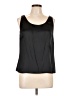 Ellen Tracy 100% Polyester Black Sleeveless Blouse Size 12 - photo 1